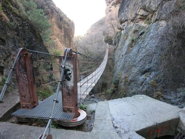 Apartamento Penas Blancas, Junto A Ruta De Los Cahorros, Monachil. Bagian luar foto